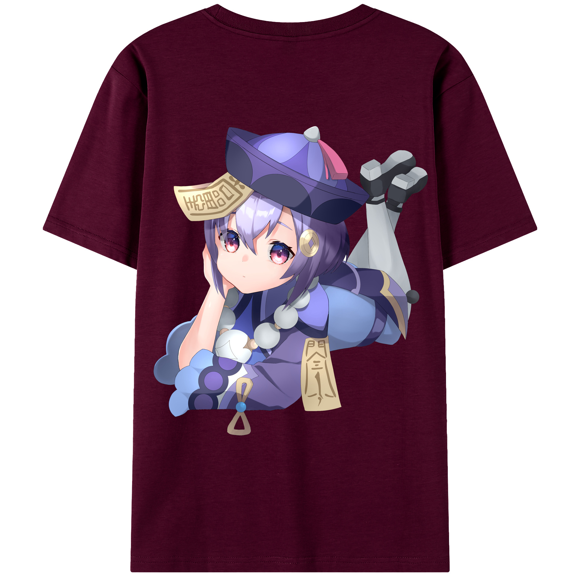 げんし神 七七 なな  genshin Nana レディース半袖Tシャツ(バックプリント)